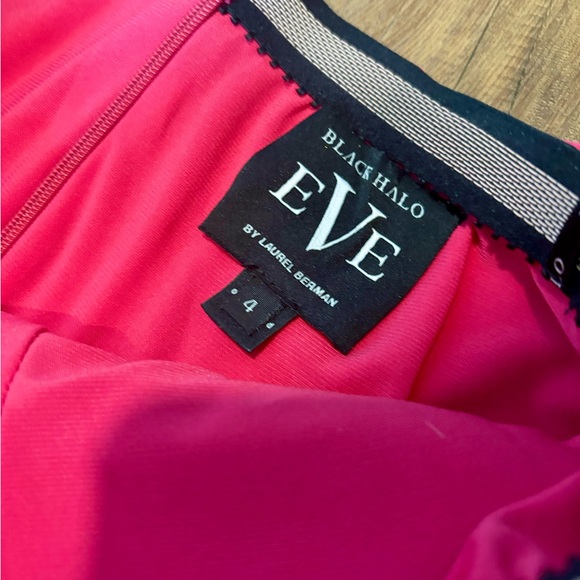 Black Halo Eve Katiyah Strapless Red Mermaid Gown Sweetheart Neckline - Picture 6 of 8